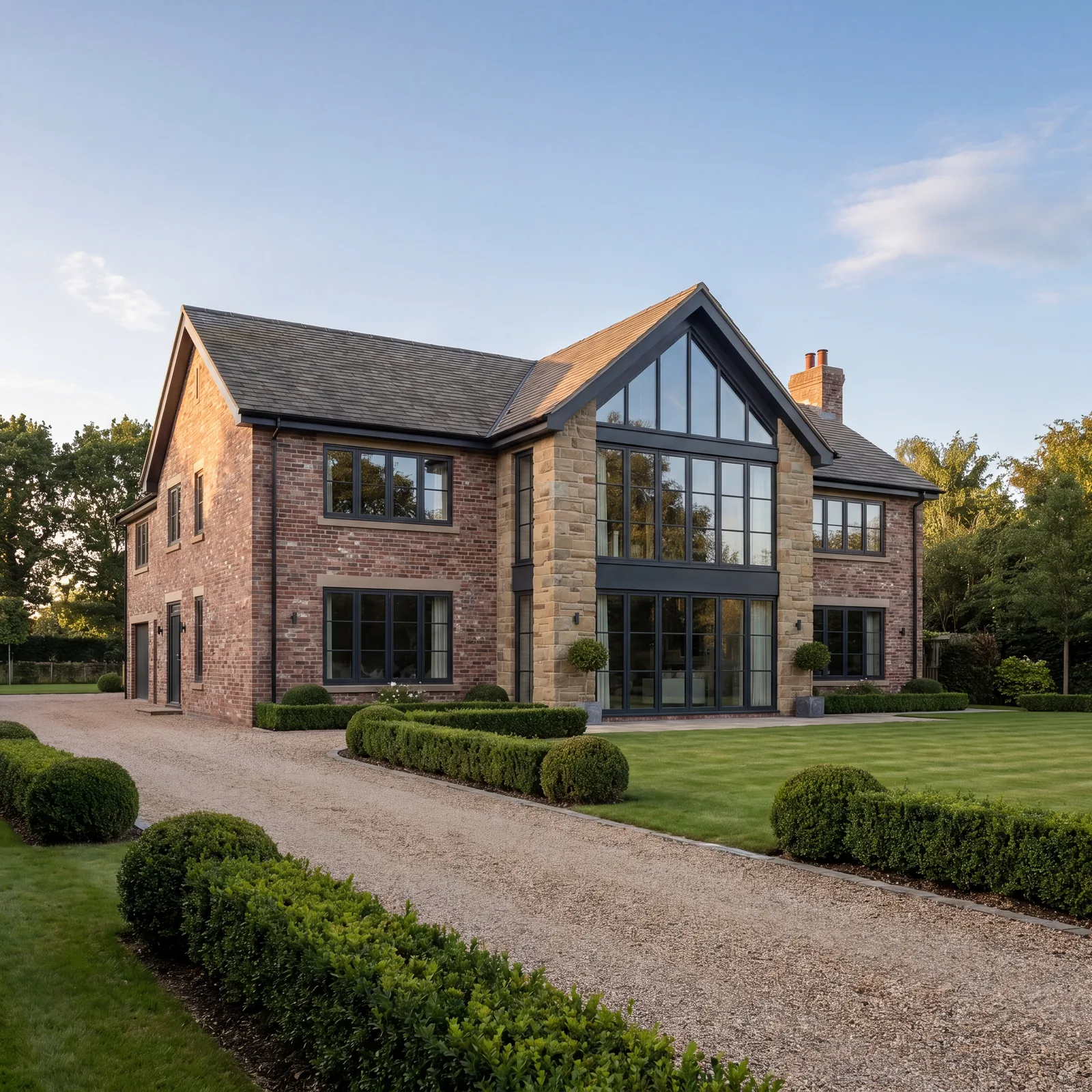 Period property in Cheshire fitted with heritage-style aluminium windows